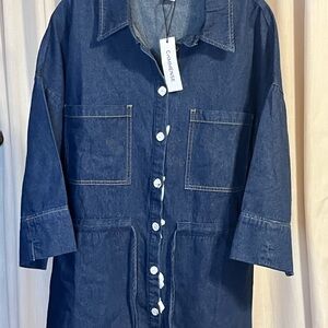 NWT Annie Blue Denim Women's Jacket